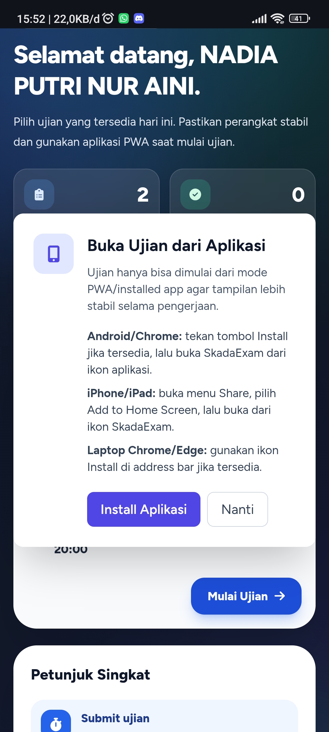 PWA-android